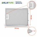 Alapure Metaalfilter geschikt voor Bosch 353110 / 00353110 310x250