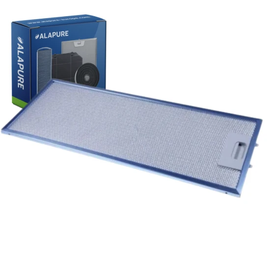 Alapure Metaalfilter geschikt voor Whirlpool 482000009755 457x185x8mm