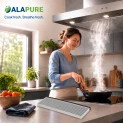 Alapure CleanAir Koolstoffilter geschikt voor Neff 20004001 / 11025806