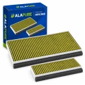 Alapure CleanAir Plus Koolstoffilter geschikt voor Siemens 11042136 / 17005388 / LZ10AFA00 (set)