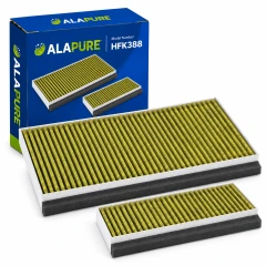 Alapure CleanAir Plus Koolstoffilter geschikt voor Neff 11042136 / 17005406 / Z51AFB1X6 (set)