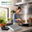 Alapure HEPA-Koolstoffilter geschikt voor Elica KIT0176157