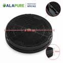 Alapure Koolstoffilter geschikt voor WPRO FAC529 / Type F196