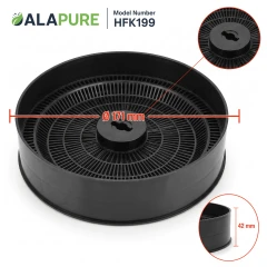 Alapure Koolstoffilter geschikt voor Itho / Novy 6200055 / 508-900752 / 0051H0100