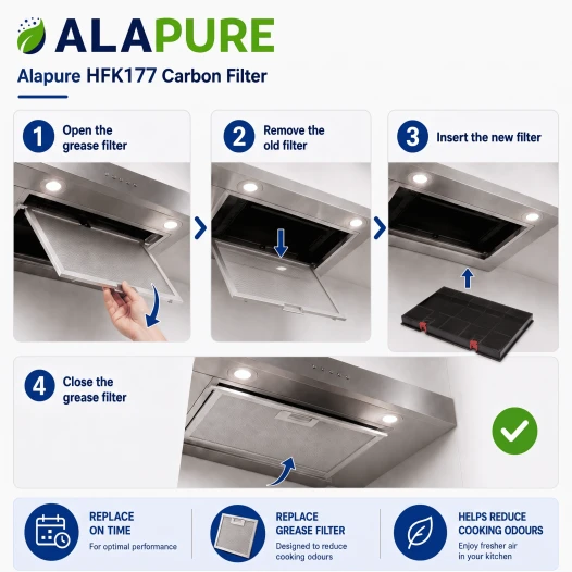 Alapure Koolstoffilter geschikt voor Fagor 72x3406 / FAT150 / CHF150/1