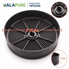 Alapure Koolstoffilter geschikt voor Juno ECFB03ST / 9029798809 / ECFB03 (2St.)