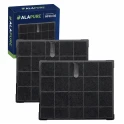 Alapure Koolstoffilter geschikt voor Whirlpool 481248048198 / C00405218 (2 St.)
