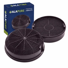 Alapure Koolstoffilter geschikt voor Elica Type 47 / CFC0141497 / F00479/1S (2 St.)