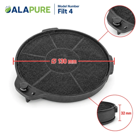 Alapure Filt4 Koolstoffilter geschikt voor CARBFILT4 / 02859394