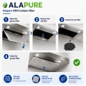 Alapure Filt4 Koolstoffilter geschikt voor CARBFILT4 / 02859394