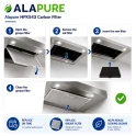 Alapure Koolstoffilter geschikt voor Balay 11026769 / 00705431