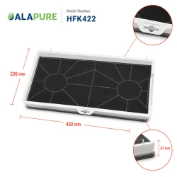 Alapure Koolstoffilter geschikt voor Neff 00465577 / 465577