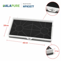 Alapure Koolstoffilter geschikt voor Balay 00465577 / 465577
