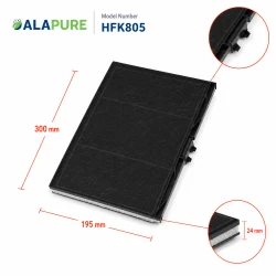 Alapure Koolstoffilter geschikt voor Viva 11008080 / 11025805 / VVZ42V00
