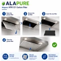 Alapure HFK121 Koolstoffilter geschikt voor 351210 / 00351210 / DHZ5160 / CD96965001 / Z5114X0
