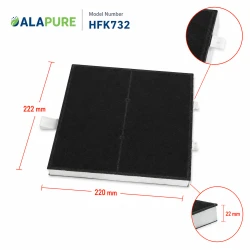 Alapure Koolstoffilter geschikt voor Neff 00360732 / 360732 / Z5116X0