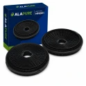 Alapure Koolstoffilter Geschikt voor Zanker ECFB02ST / Model 190 / 9029798775 / ECFB02 (2St.)