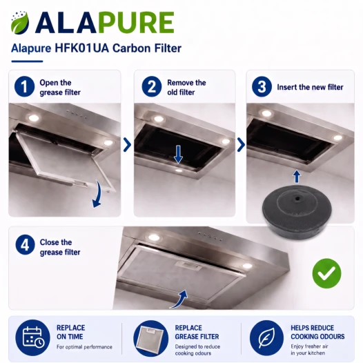 Alapure Koolstoffilter geschikt voor Airlux Type A / WA48.5