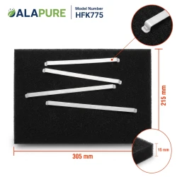 Alapure Koolstoffilter geschikt voor DeDietrich 74X2375 (2St.)