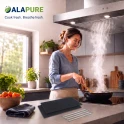 Alapure Koolstoffilter geschikt voor Sauter 74X5766 / AK505AE1 (2St.)