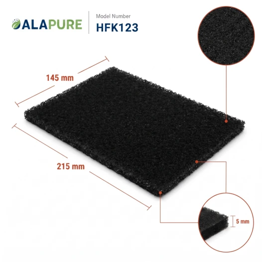 Alapure Koolstoffilter geschikt voor DeDietrich 74X7263