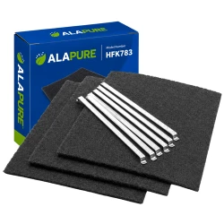 Alapure Koolstoffilter geschikt voor Fagor 79X8361 / AK204AE1 (3st.)