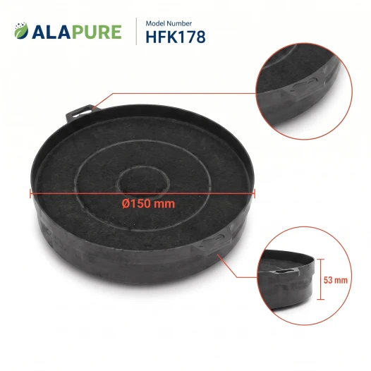 Alapure Koolstoffilter geschikt voor Siemens 00353121 / 353121 / LZ51400