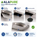Alapure Koolstoffilter geschikt voor Siemens 00353121 / 353121 / LZ51400