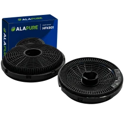 Alapure Koolstoffilter geschikt voor Beko KF9197060046 / 9197060046 (2St.)