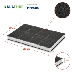 Alapure Koolstoffilter geschikt voor Neff 00460008 / 460008 / Z5141X0