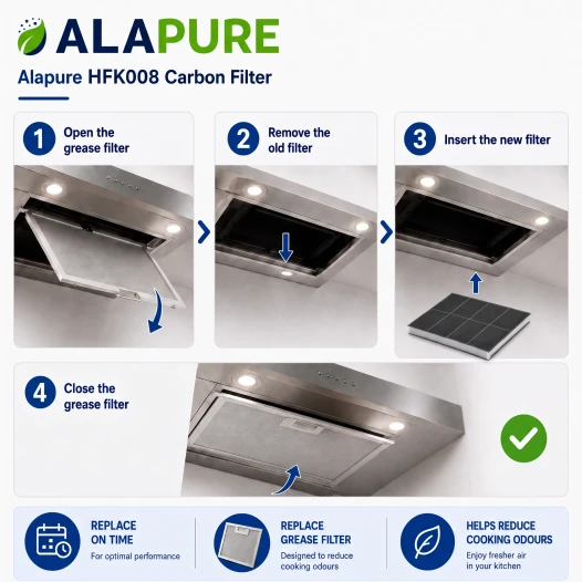 Alapure Koolstoffilter geschikt voor Constructa 00460008 / 460008