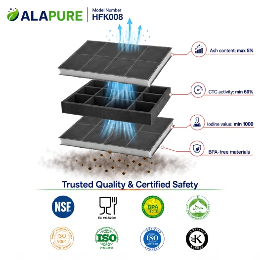 Alapure Koolstoffilter geschikt voor Constructa 00460008 / 460008
