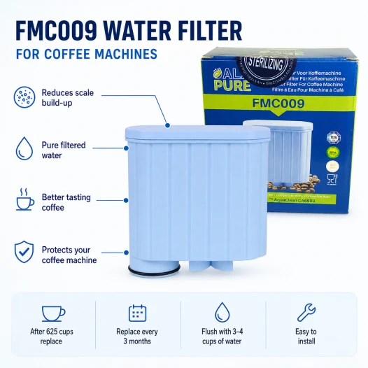 Alapure Waterfilter Geschikt voor Philips / Saeco FMC009