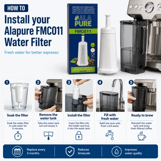 Alapure Waterfilter geschikt voor Solis 700.81 Waterfilter