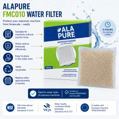Alapure Waterfilter Pad geschikt voor ECM