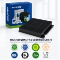 Alapure Koolstoffilter geschikt voor Juno MCFE01 / 9029800456 / Type 15 / 9029793818