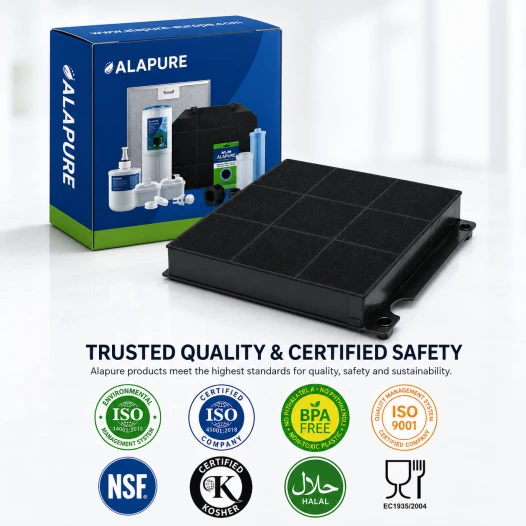 Alapure Koolstoffilter geschikt voor Juno MCFE01 / 9029800456 / Type 15 / 9029793818