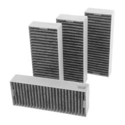 Alapure CleanAir Plus Koolstoffilter geschikt voor Bosch Serie 4 / Serie 6 / Serie 8 (4st.) Alapure CleanAir Plus Koolstoffilter geschikt voor Bosch Serie 4 / Serie 6 / Serie 8 (4st.)