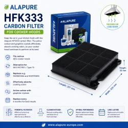 Alapure Koolstoffilter geschikt voor Beko KF9178006935