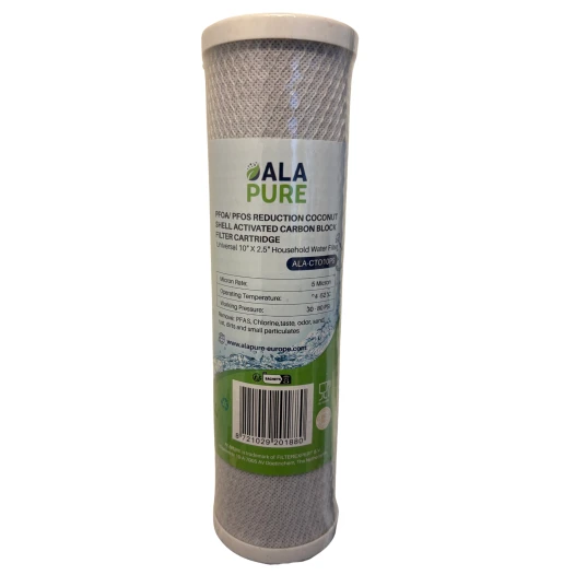 Alapure PFAS Koolstoffilter Carbon Blok ALA-CTO10PS