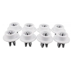 Alapure Vaatwasser wieltjes voor onderkorf Electrolux 50279059005 (8st.)