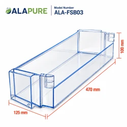 Alapure Koelkast Flessenbak geschikt voor Bosch 472x121x99mm / 00744473