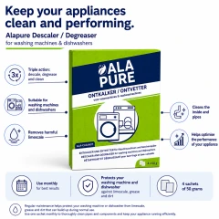 Alapure Vaatwasmachine Reiniger geschikt voor Bosch 00312477 / 00312194 / 00311580