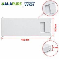 Alapure Vriesvakdeur geschikt voor Constructa 00447344 / 447344