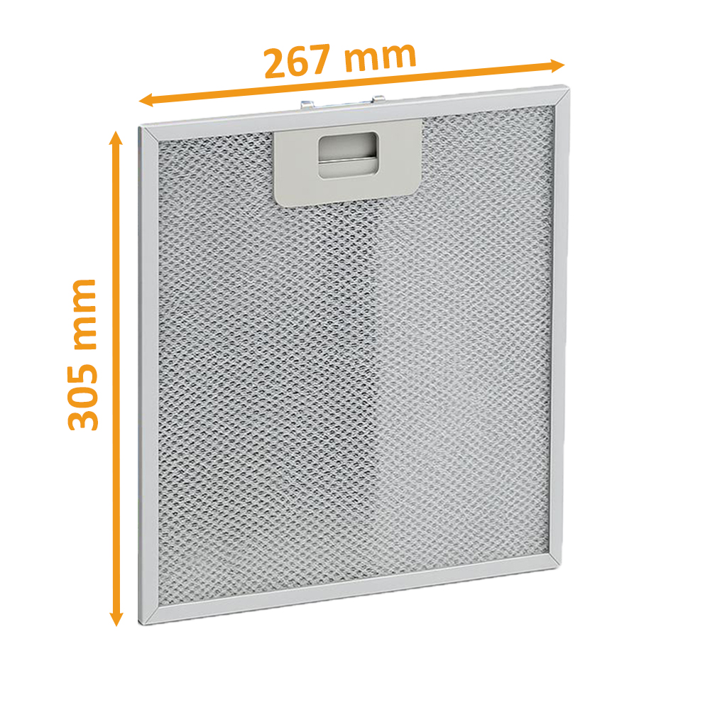 Alapure Metaalfilter geschikt voor AEG 4055250429 304x267x9mm