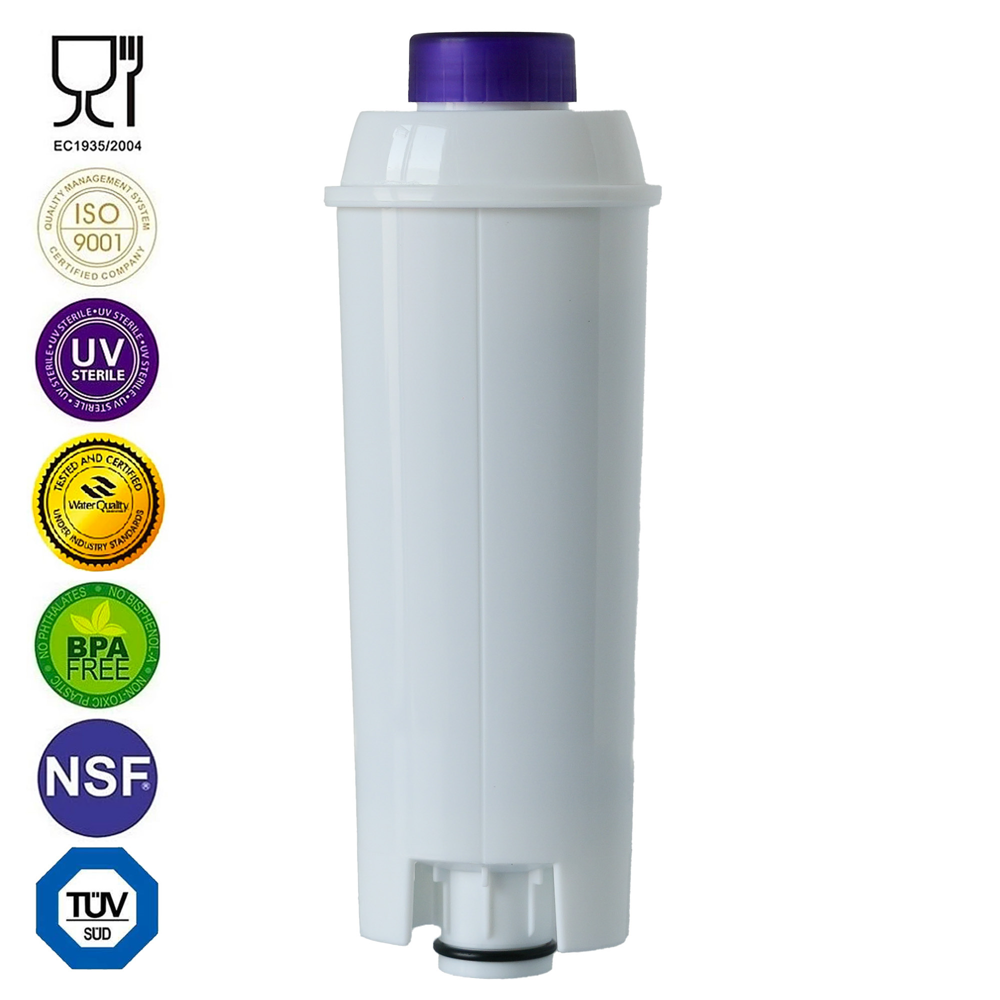 Alapure Waterfilter geschikt voor Delonghi DLSC002