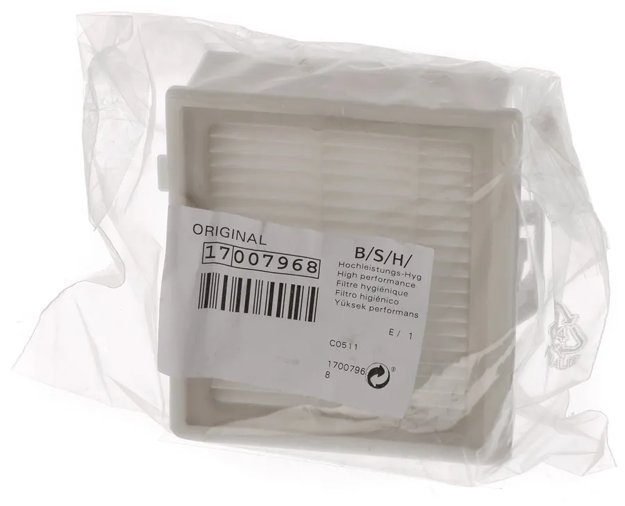 Bosch HEPA-filter 17007968