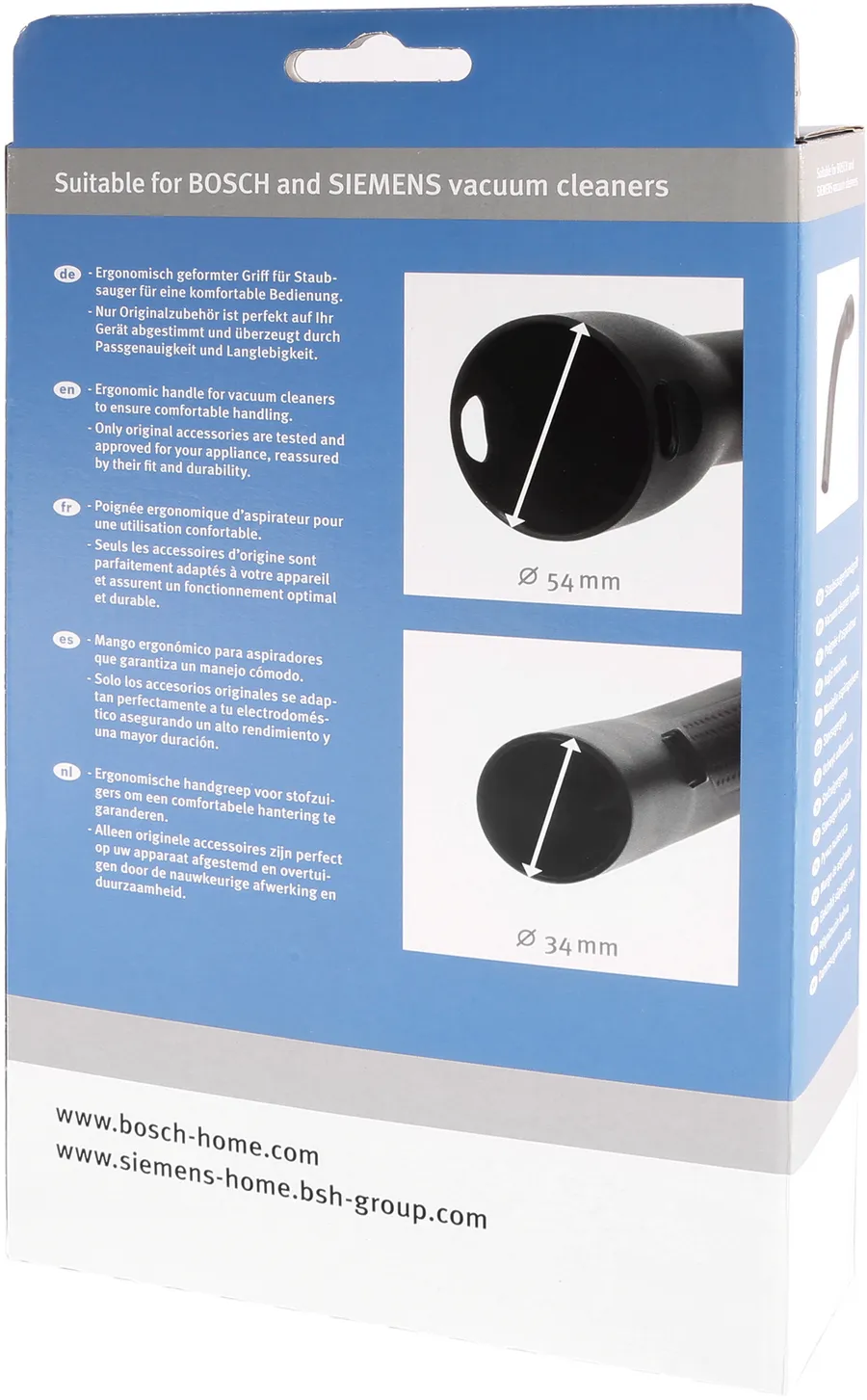 Bosch Stofzuiger handgreep 17007965