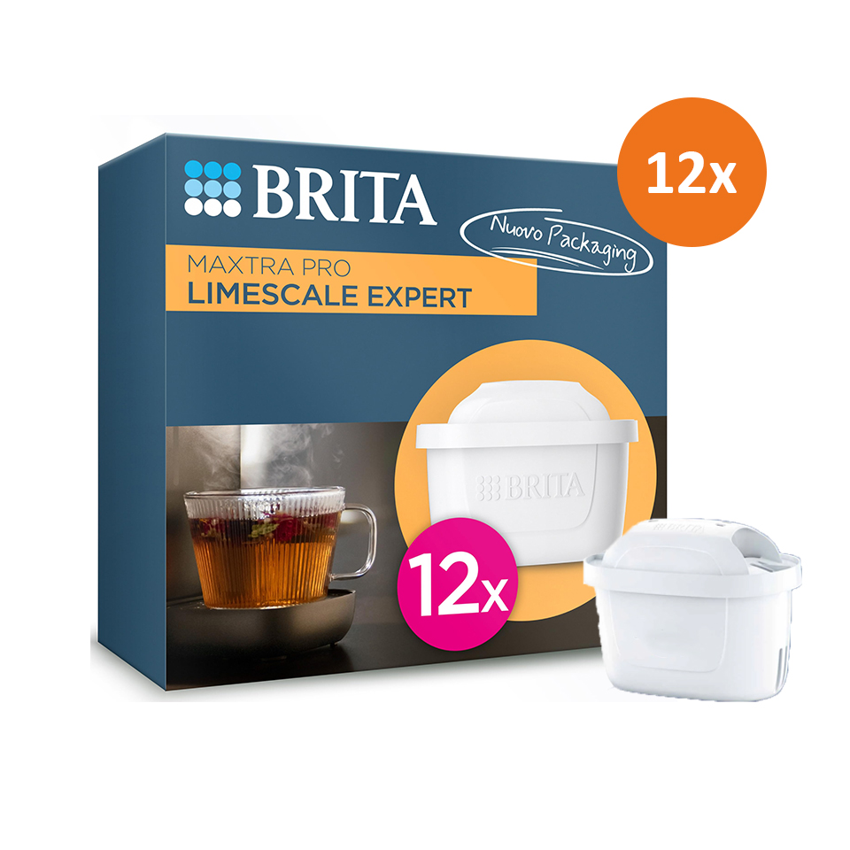 BRITA MAXTRA KALK EXPERT ALL-IN-1 Waterfilter 12-Pack
