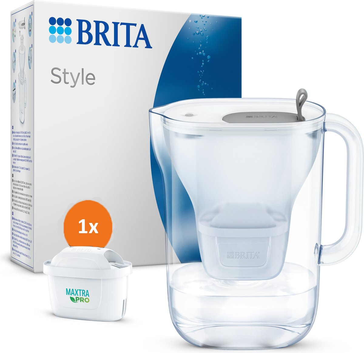 Brita Waterfilterkan Style + MAXTRA PRO Waterfilter